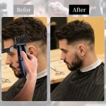 ⁦Blend Friend Professional Fade Comb Black Barber Hair Cutting Comb for Men & Boys, Self Haircut Tools for Fading & Blending, Salon or Home Use⁩ - الصورة ⁦3⁩