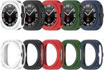 5-Pack Case Covers for Galaxy Watch Ultra 47mm, Anti-Scratch Protective Case, Shockproof Bumper for Galaxy Watch 7 Ultra 47mm Accessories