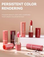 ⁦Erinde Matte Lipstick Waterproof, Pink Lipstick Long Lasting, 24 Hours Hold, Permanent Moisturising, Highly Pigmented Rimmel Lip Pen⁩ - الصورة ⁦6⁩