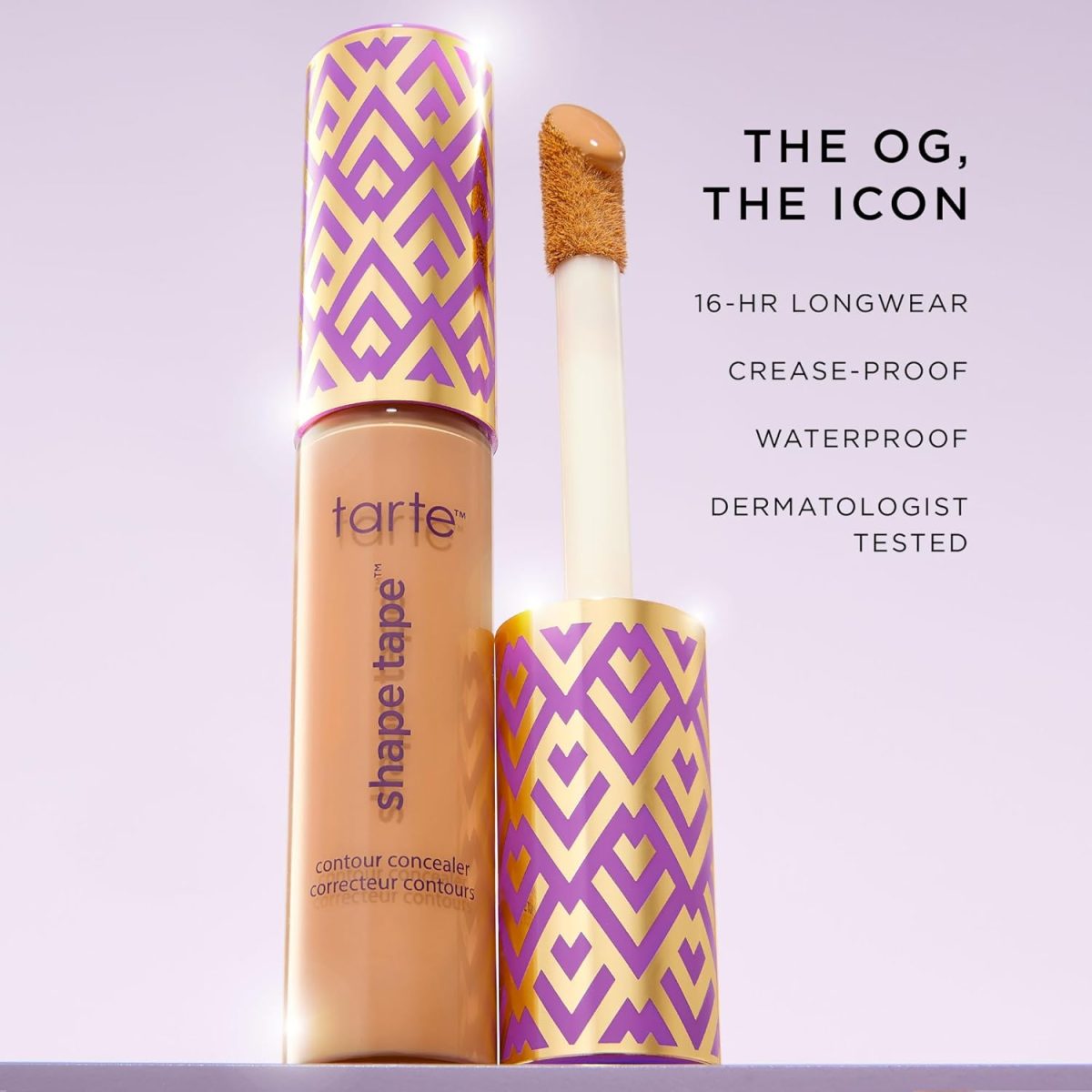 ⁦tarte shape tape concealer & brush - 20B light - full size⁩ - الصورة ⁦5⁩
