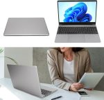 ⁦LZFdxmc Laptop, Ultra-thin 2K Resolution 15.6 Inch Portable High-performance Processor for the Home⁩ - الصورة ⁦2⁩