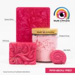 ⁦Eye Candy Mica Powder Pigment “Rainbow Red” (50g) Multipurpose DIY Arts and Crafts Additive | Natural Bath Bombs, Resin, Paint, Epoxy, Soap, Nail Polish, Lip Balm (Rainbow Red, 50G)⁩ - الصورة ⁦2⁩