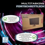 ⁦Lenovo Complete Computer 27 Inch Monitor i5 8500 16 GB Ram 1 Tera SSD Win 11 Pro Office 2021 Pro 36 Months Warranty -c27-40⁩ - الصورة ⁦6⁩