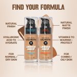 ⁦Revlon ColorStay Liquid Foundation Makeup for Combination/Oily Skin SPF 15, Longwear Medium-Full Coverage with Matte Finish, Natural Beige ((220), 1.0 oz⁩ - الصورة ⁦5⁩