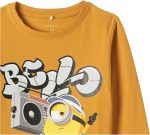 ⁦name it Boy's Minions Long-Sleeve T-Shirt⁩ - الصورة ⁦3⁩