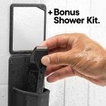 ⁦TOOLETRIES The Shearer - Groin & Body Hair Trimmer for Men, Electric Shaver for Pubic Hair, Balls, Groin, Chest, Legs, Waterproof Wet/Dry Clippers, Rechargeable, Bonus Shower Kit⁩ - الصورة ⁦5⁩
