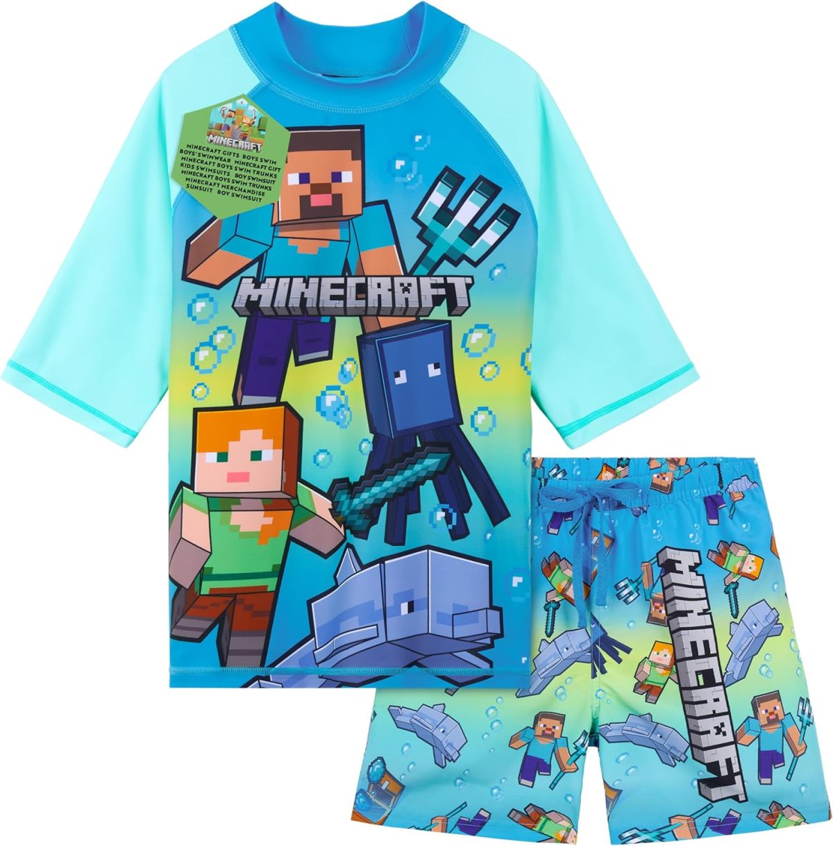 Get Trend Boy's Swimwear Set Swim Suit Set
