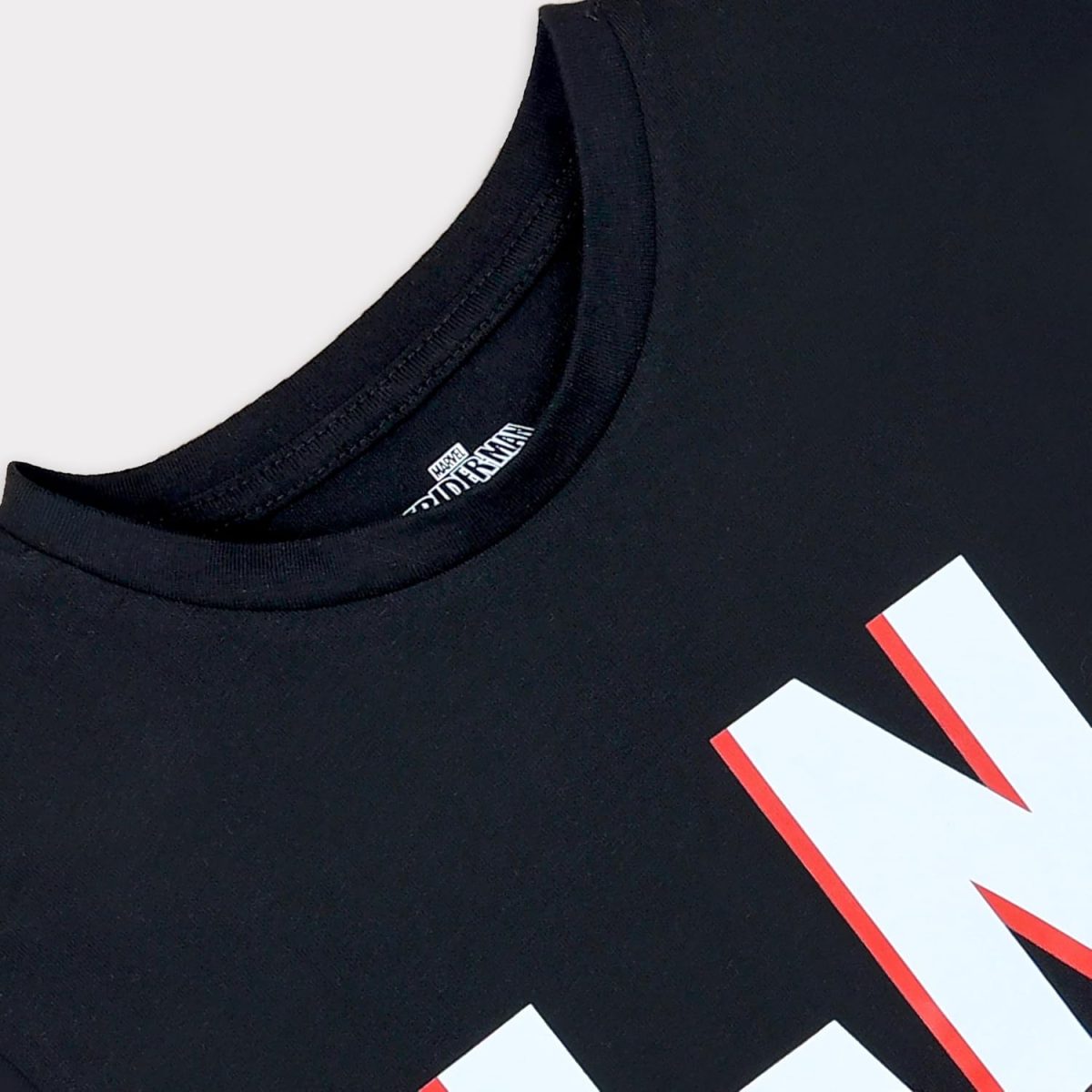 ⁦Marvel Boys Spiderman Kids's Boy's Short Sleeve 100% Cotton T-Shirt Western (pack of 1)⁩ - الصورة ⁦4⁩