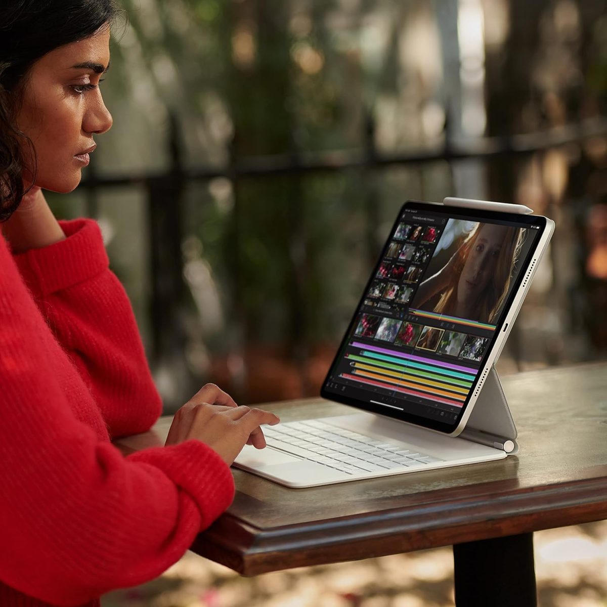 ⁦Apple 2021 iPad Pro (11-inch, Wi-Fi, 128GB) - Space Grey (3rd Generation) (Renewed)⁩ - الصورة ⁦4⁩