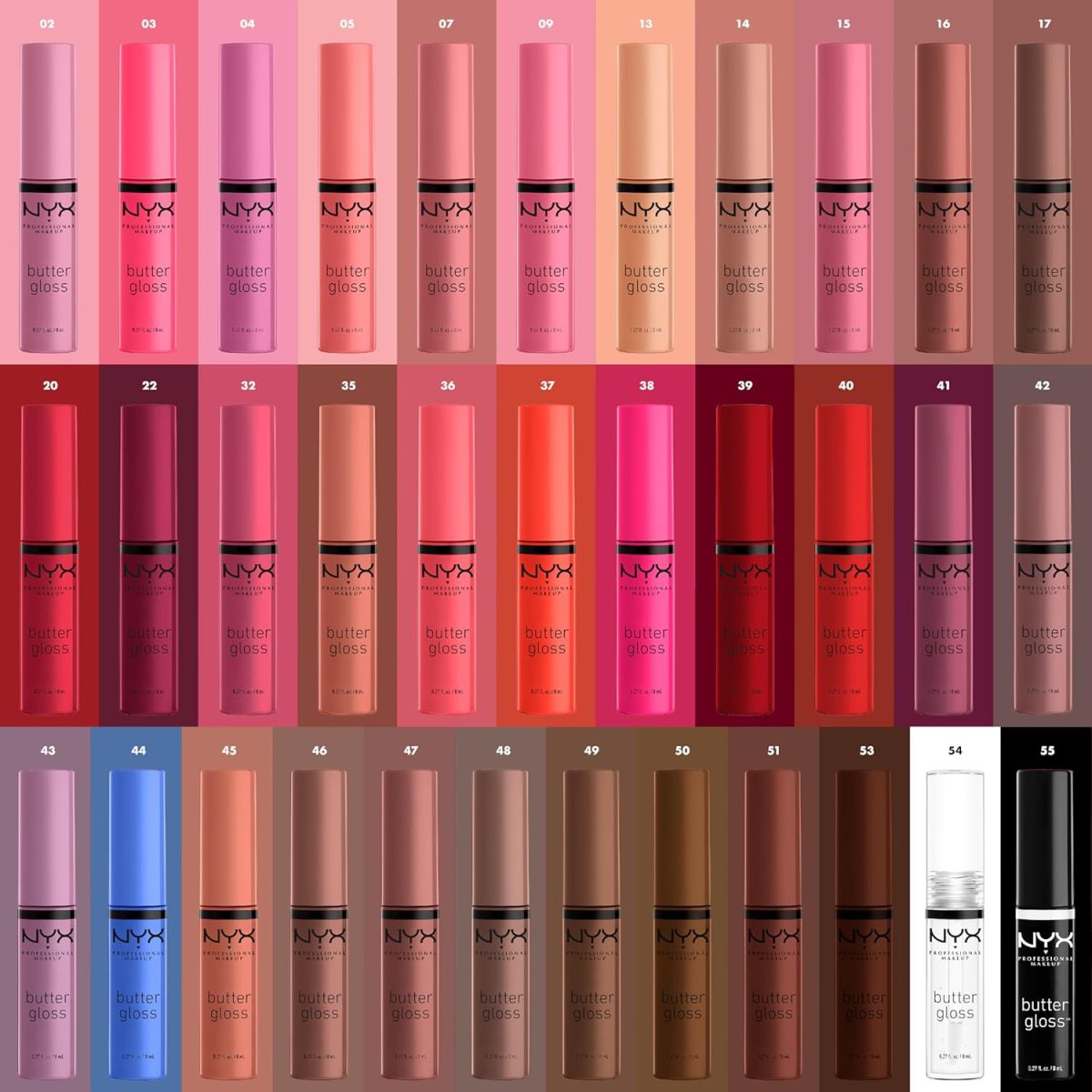 ⁦NYX Professional Makeup, Butter Gloss - Apple Crisp 40 800897197841⁩ - الصورة ⁦5⁩