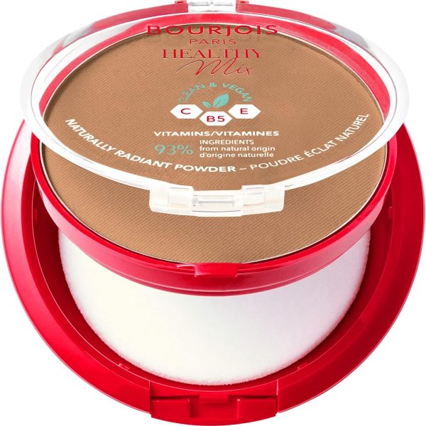 Bourjois Healthy Mix Clean Powder - 07 - Caramel, 10g