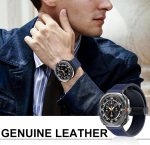 ⁦WestEagle Magnetic Leather Watch Band Compatible with Samsung Galaxy Watch Ultra 47mm (2024) Magnetic Buckle Design Adjustable Classic Wristbands Accessories Replacement Straps for Men and Women⁩ - الصورة ⁦2⁩
