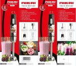 ⁦Nikai Hand Blender 700W Stainless Steel Blending Stick Detachable Rod |NH8881X | Two Years Warranty⁩ - الصورة ⁦2⁩