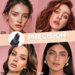 ⁦Magical Eyebrow Pen Set, 3-in-1 Liquid Microblading Eyebrow Pencils for Women, Waterproof, Quick-Drying, Upgraded Square Angled Tip for Wild Natural-Looking Brows, All Day (Brown)⁩ - الصورة ⁦3⁩