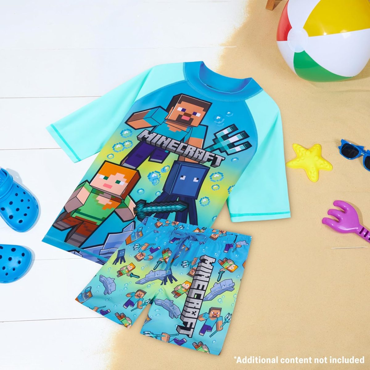 ⁦Get Trend Boy's Swimwear Set Swim Suit Set⁩ - الصورة ⁦5⁩