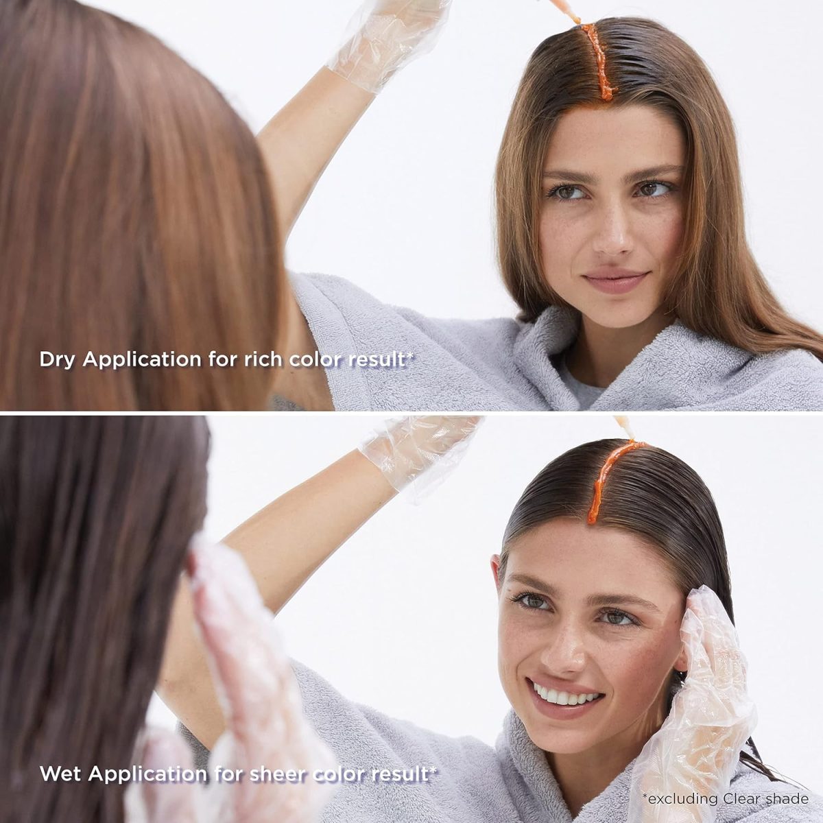 ⁦Schwarzkopf Glossify Customizable Color Gloss, Ash Brown⁩ - الصورة ⁦6⁩