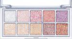 ⁦rom&nd Better Than Palette 102g (00 Light & Glitter Garden) | Eye Makeup Palette, Matte & Shimmer Eye Shadow, Sparkling Glittery, various 10 shades, Long Lasting, High Pigmented, Blendable, Warm Tones⁩ - الصورة ⁦2⁩