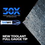 ⁦toolant Phillips Impact Screwdriver Bit PH3 1" 45PCS⁩ - الصورة ⁦2⁩