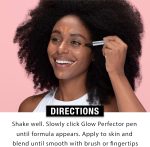 ⁦Neutrogena Healthy Skin Glow Perfector Concealer Pen, Lightweight Liquid Makeup for Face with Pro-Vitamin B5 & Vitamin E for a Radiant Finish, Fair, 0.1 oz⁩ - الصورة ⁦6⁩