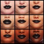 ⁦Sea-Maid Plumping Lip Gloss, Hydrating Lip Gloss Tinted Lip Balm, Big Brush Head Glitter Shine, Long Lasting Nourishing Non-sticky Fresh Texture, Black⁩ - الصورة ⁦4⁩