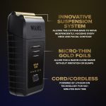 ⁦Wahl 5 Star Vanish Shaver, Barber Shavers, Foil Shaver, Close Shaving, Finishing Tools, Blending, Lightweight, Cordless, Barbers Supplies⁩ - الصورة ⁦2⁩