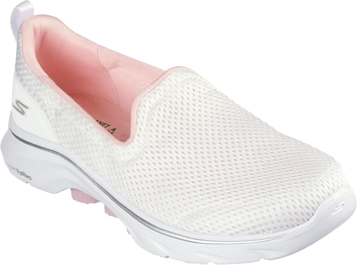 SKECHERS GO WALK 7, WOMEN SHOES, TAUPE, 38 EU