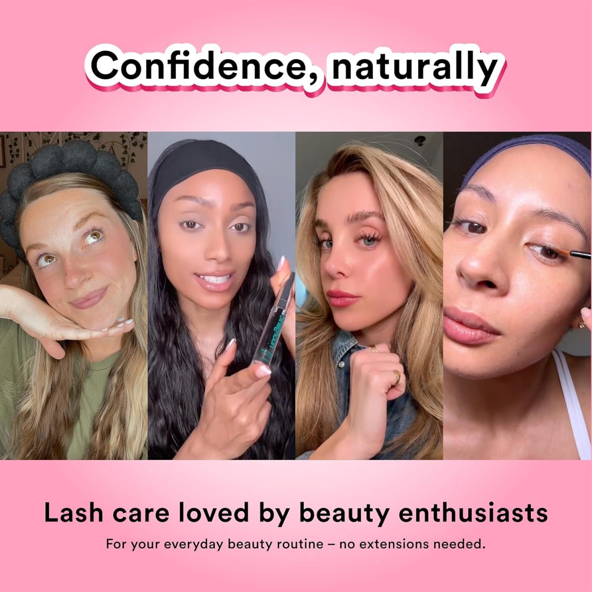 ⁦Cosmic Lash Serum Without Prostaglandins | Eyelash Growth Serum for Thicker, Longer, More Defined Lashes | 4-Month Supply XL Size | Made in USA | cGMPA Certified Lab⁩ - الصورة ⁦7⁩