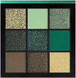 ⁦Huda Beauty Exclusive New Obsessions Eyeshadow Palette (Emerald), Multicolor, 1 Count (Pack of 1)⁩ - الصورة ⁦2⁩