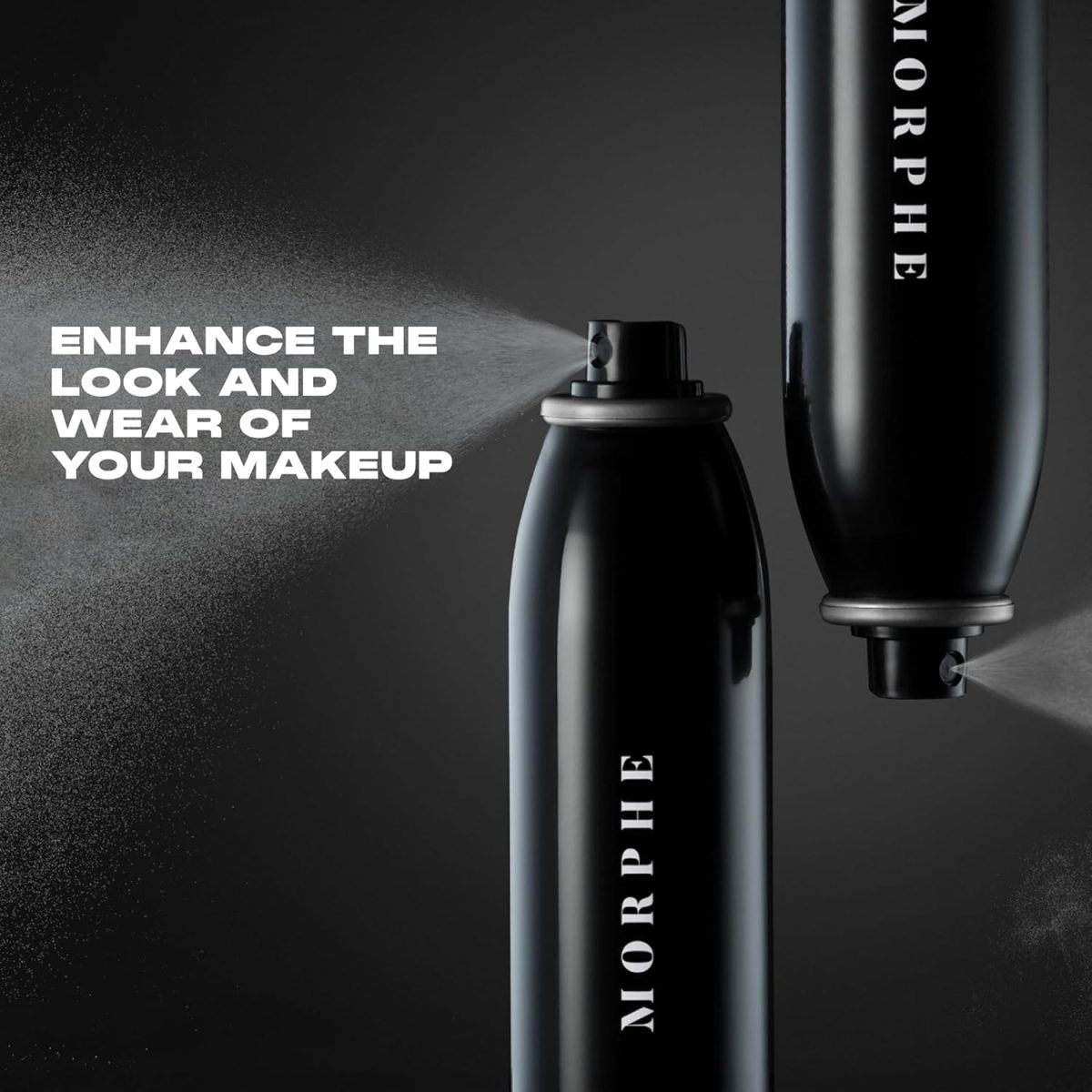 ⁦Morphe Continuous Setting Spray - Micro-Fine Setting Spray for Makeup with a Natural Finish - Helps Makeup Resist Caking or Fading & Increases Wear of Foundation (2.8 fl oz)⁩ - الصورة ⁦5⁩
