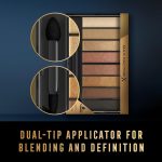 ⁦Max Factor Masterpiece Nude Palette, Contouring Eye Shadows, Golden Nudes⁩ - الصورة ⁦6⁩