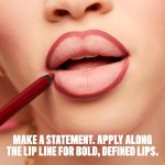 ⁦NYX Professional Makeup Line Loud Lip Pencil, Waterproof, Infused with Jojoba Oil, Smooth Comfy Lips, Soft Matte Finish, Vegan Formula, No Wine-ing⁩ - الصورة ⁦4⁩