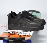 ⁦LUCKY STEP Women Fashion Sparkle Rhinestone Sneakers White Leather Low Top Tennis Shoes Lace Up Casual Comfortable Walking Shoe⁩ - الصورة ⁦3⁩