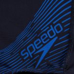 ⁦Speedo Boys Medley Logo Aquashort Swim Trunks (pack of 1)⁩ - الصورة ⁦3⁩