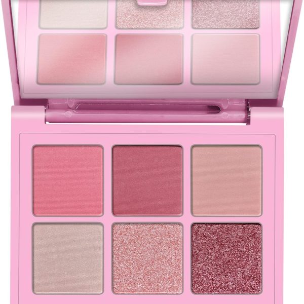 Essence my ROSE will go on eyeshadow palette #fa86C4 / my ROSE will go on / vegan, cruelty-free, alcohol-free, paraben-free, oil-free