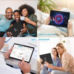 ⁦Tablet 10 inch, Tablets Android 15, Quad-Core Processor 32GB Storage Tablet Computer, 6GB RAM, 8MP Camera, AM, FM, WiFi, IPS Screen 6000mAh Long Battery Life Tableta⁩ - الصورة ⁦6⁩
