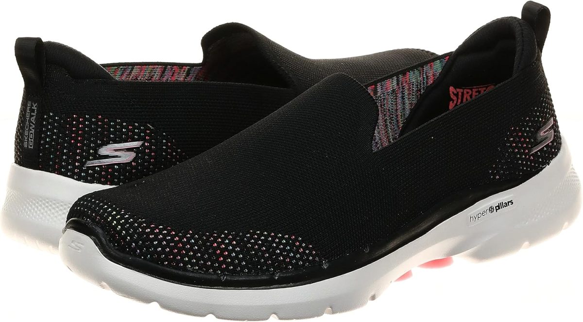 ⁦Skechers GO WALK 6 womens Walking Shoe⁩ - الصورة ⁦3⁩