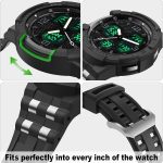 ⁦T-ENGINE Band Compatible with Samsung Galaxy Watch 6 Classic 47mm Band with Case, Rugged One-Piece Case with Band for Galaxy 6 Classic 47mm (2023)⁩ - الصورة ⁦5⁩