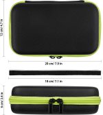 ⁦Travel Organizer Carrying Bag for One Blade Hybrid Electric Trimmer and Shaver, Hard Case Compatible for One Blade QP2520 QP2530 QP2620 QP2630⁩ - الصورة ⁦7⁩