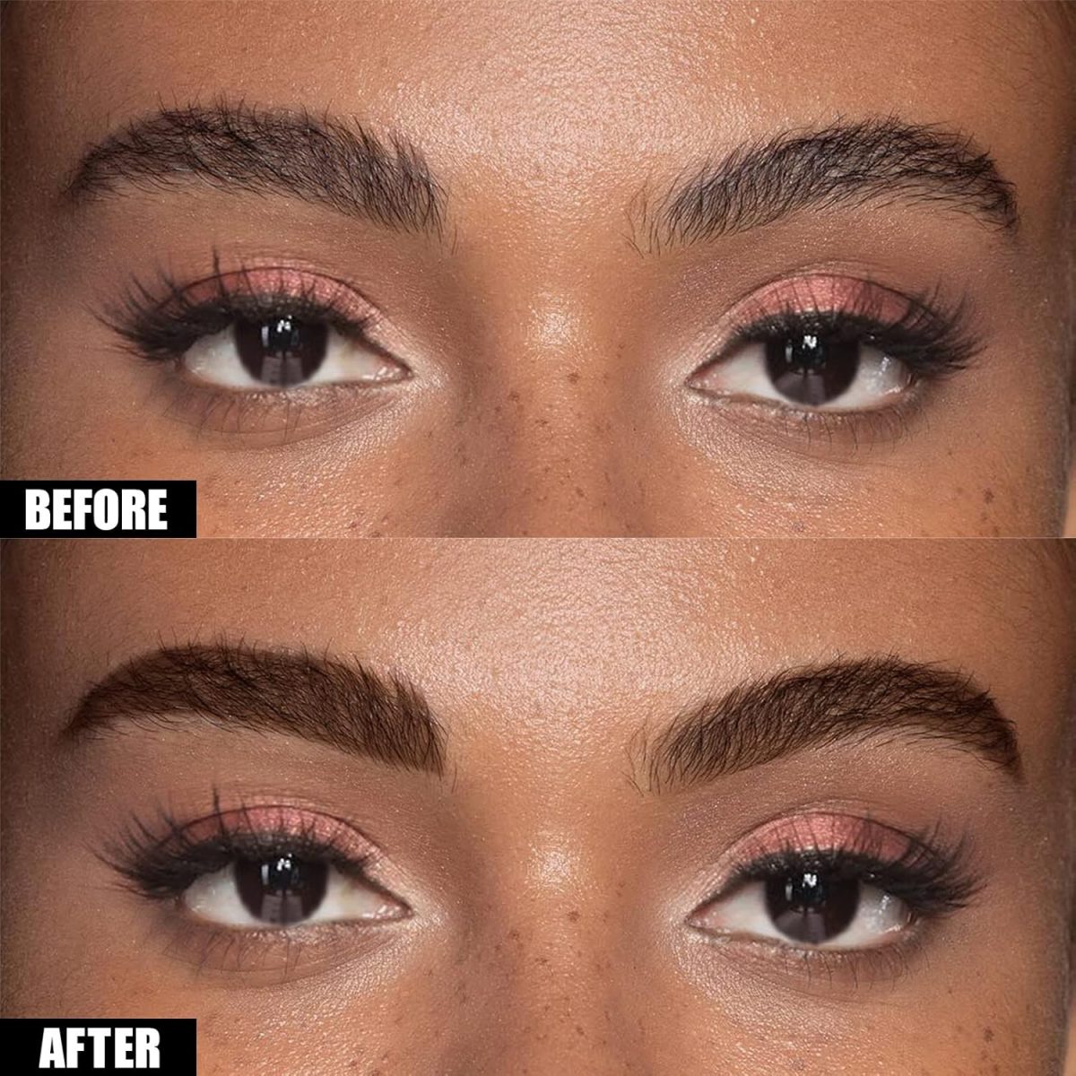 ⁦Cilrofelr Tattoo Peel Off Eyebrow Gel Tint, Semi Permanent Tattoo Brow Peel Off Tint Gel, Last Up to 3 Days, Waterproof, Transfer-proof, For Fuller & Defined Looking Brows, Dark Brown (2 Pack)⁩ - الصورة ⁦3⁩