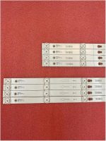 ⁦TILLOJJ LED Strip(8) for TO.SHI/BA 49L2600 L49S4900fs 49U7800 49P2US 49L2900 For T.C/L 49s4900 49D2900 49S405 49S403 TOT_49_D2900 49UC6426W⁩ - الصورة ⁦4⁩
