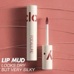 ⁦FOCALLURE Velvet Matte Liquid Lipstick, Satin-Finish Full Coverage Lip Color, High Pigmented Lip Stain for Cheeks and Lips Tint, Smooth Soft Lip Makeup, Lightweight, Quick-Drying, Milk Tea⁩ - الصورة ⁦3⁩