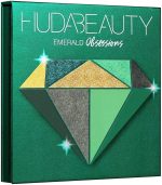 ⁦Huda Beauty Exclusive New Obsessions Eyeshadow Palette (Emerald), Multicolor, 1 Count (Pack of 1)⁩ - الصورة ⁦4⁩
