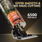 ⁦Solati Men's Hair Clipper Beard Trimmer T Zero Gap with LED Screen Professional Wireless Barber Finishing Trimmer Men's Electric Shaver Men Hair Trimmer Gift⁩ - الصورة ⁦3⁩