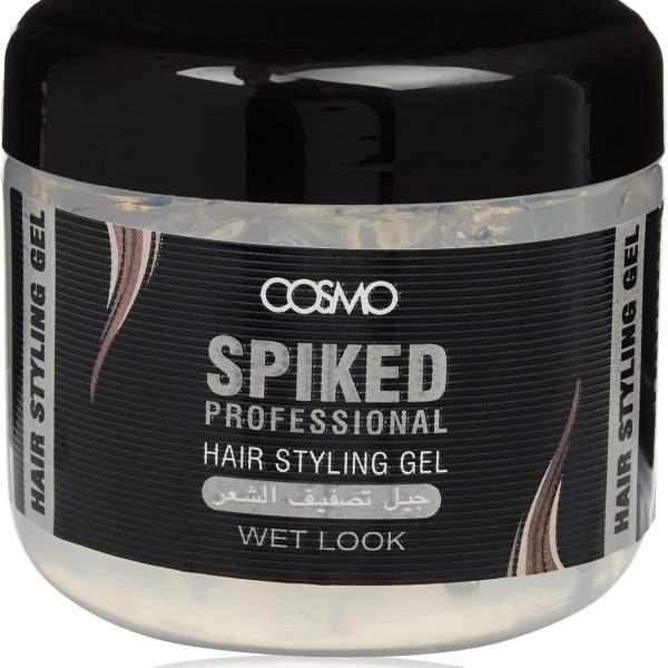 Cosmo Spiked Professional Hair Styling Gel Wet Look 300ml