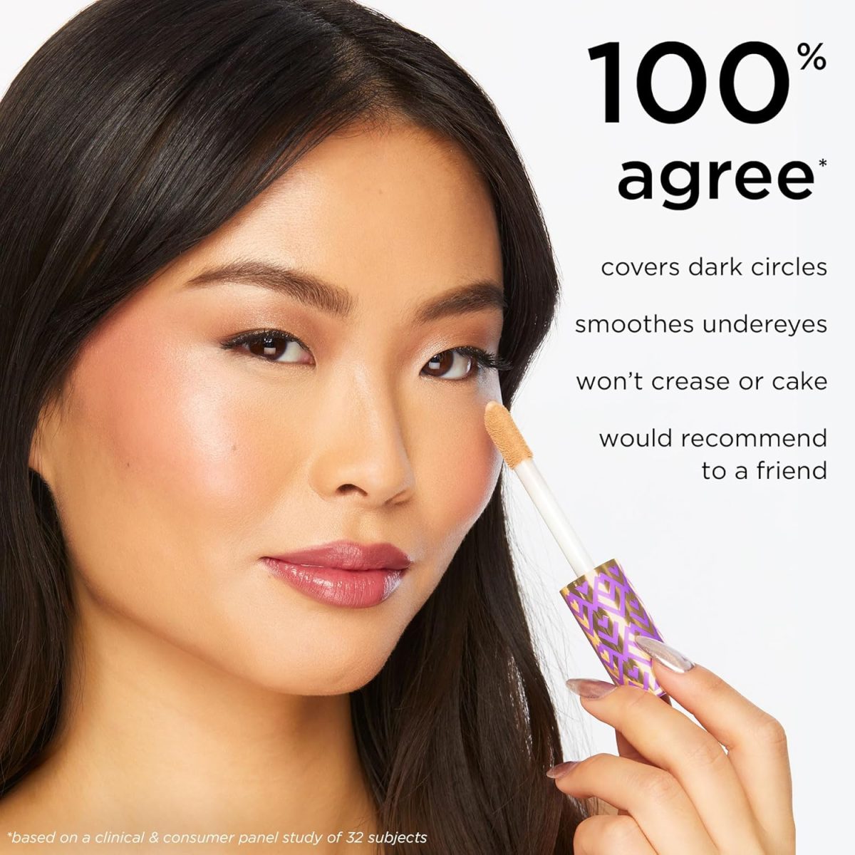 ⁦tarte shape tape concealer & brush - 20B light - full size⁩ - الصورة ⁦4⁩