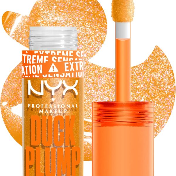 Nyx Professional Makeup Transparent Volumizing Gloss Orange Subtone
