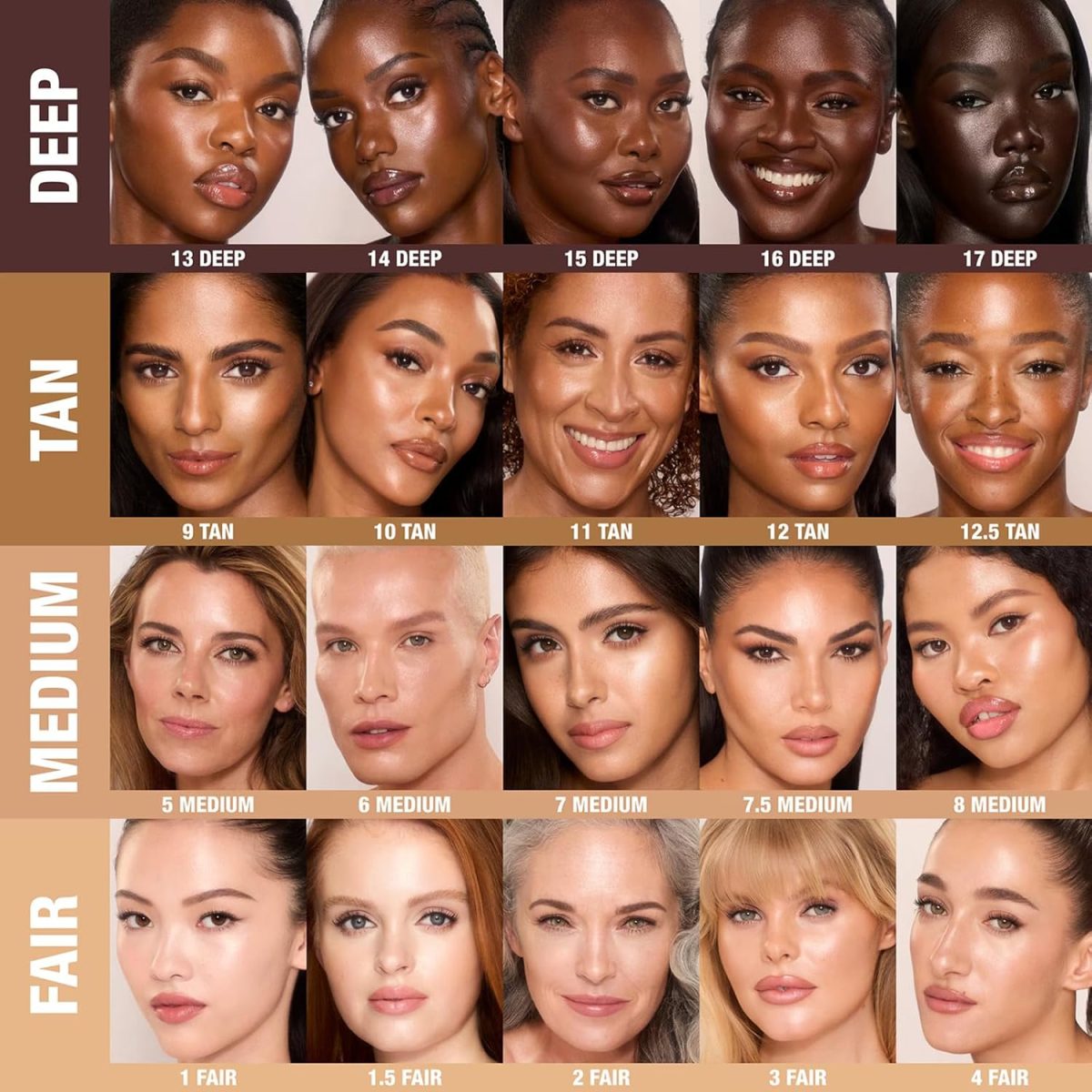 ⁦Charlotte Tilbury Original Unreal Skin Sheer Glow Tint Moisturising Foundation Stick | 9 g | Bella by Cloud.Sales Cosmetics (4 Fair, 9 g (1 Pack))⁩ - الصورة ⁦3⁩