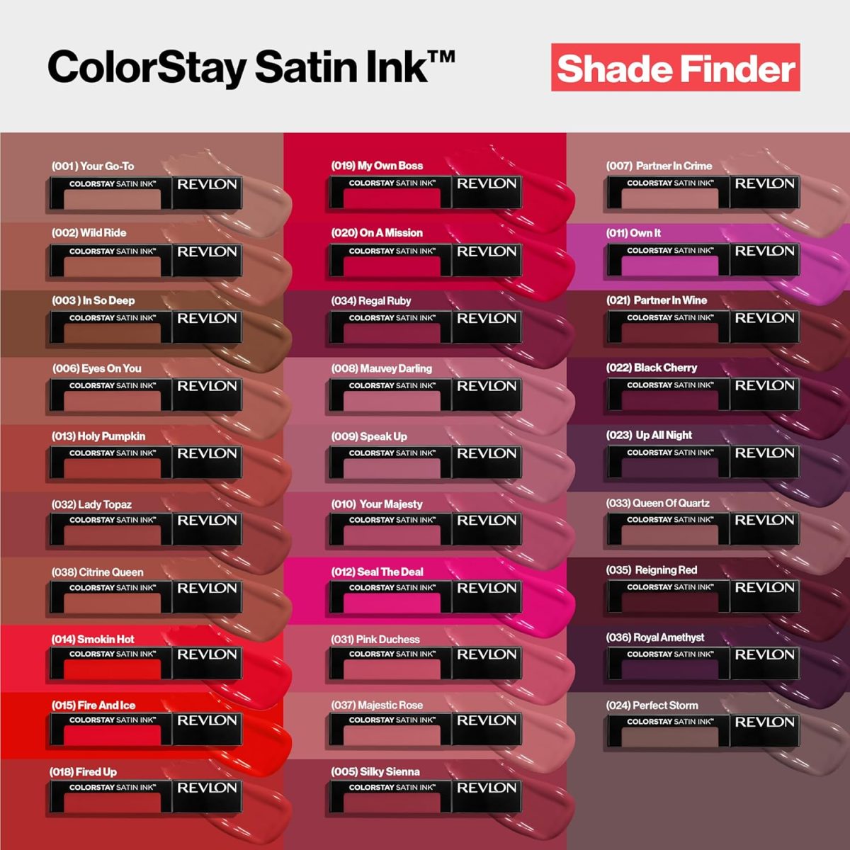 ⁦Revlon ColorStay Satin Ink Liquid Lipstick - Your Go To⁩ - الصورة ⁦7⁩