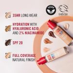 ⁦Rimmel London Lasting Finish 35 Hour, 160 Vanilla, Foundation, Long-Wearing, Hydrating, Vegan Formula, Full-Coverage, 30ml (1oz)⁩ - الصورة ⁦4⁩