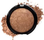 ⁦Palladio Baked Bronzer, Highly Pigmented and Easy to Blend, Shimmery Bronzed Glow, Use Dry or Wet, Lasts all day long, Provides Rich Tanning Color Finish, Powder Compact, Illuminating Tan⁩ - الصورة ⁦3⁩